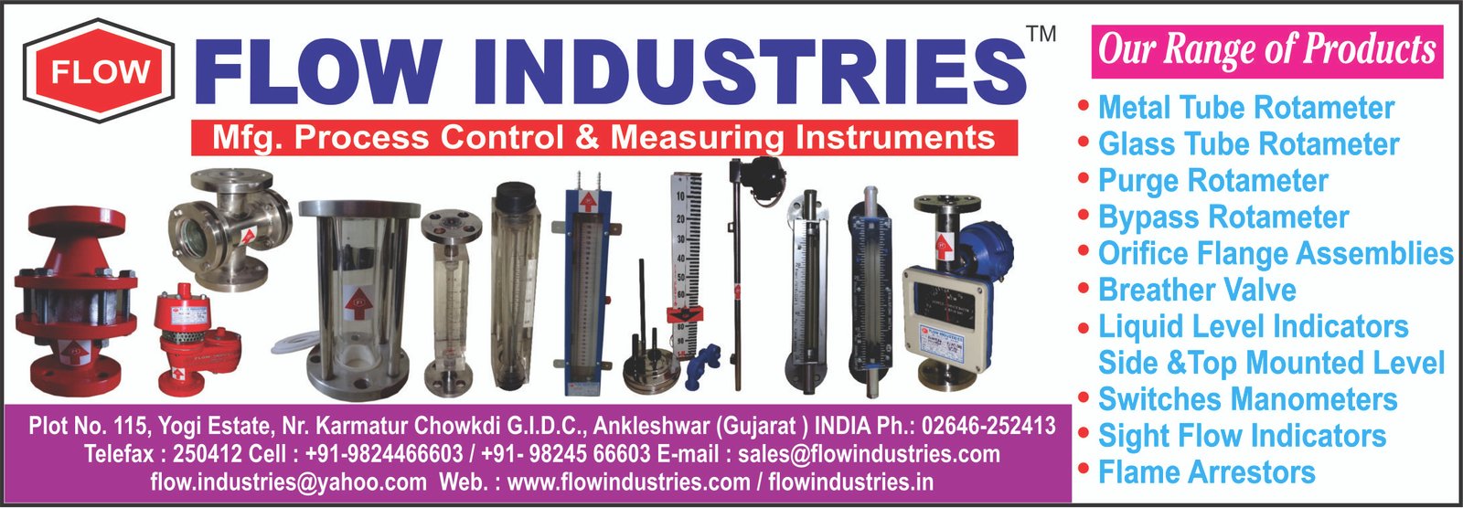 Image for FLOW INDUSTRIES